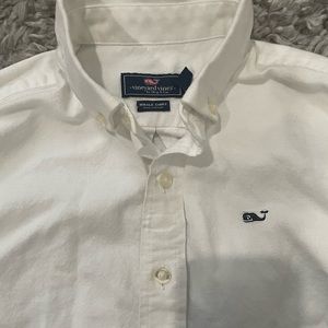 Vineyard Vines boys white shirt size 6